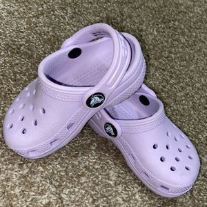 Baby Crocs in size 5, in good condition!